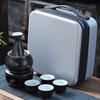 Creative Ceramic Wine Warmer - Yellow Wine Heating Set with Hot Water Pot
