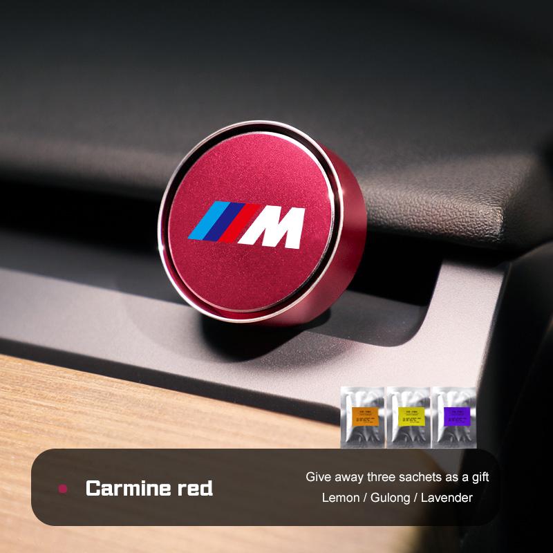 For BMW Series E38 E46 E60 E90 E87 F40 F01 F10 G30 Car air outlet aromatherapy Air Freshener 3 Solid Flavours Fragrance Diffuser EN0