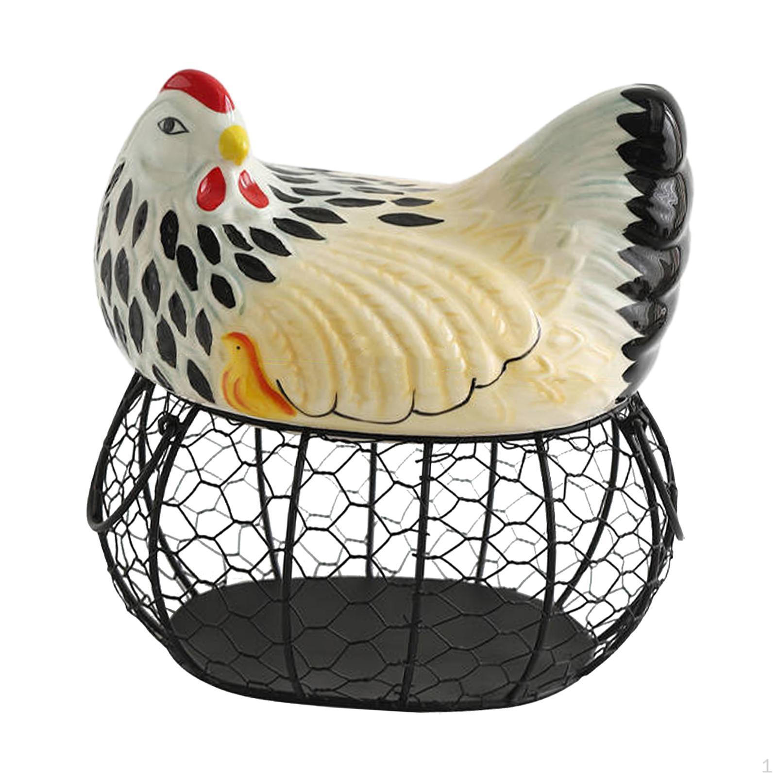 

Корзина для хранения яиц, контейнер для установки на столешницу Iron Colorful