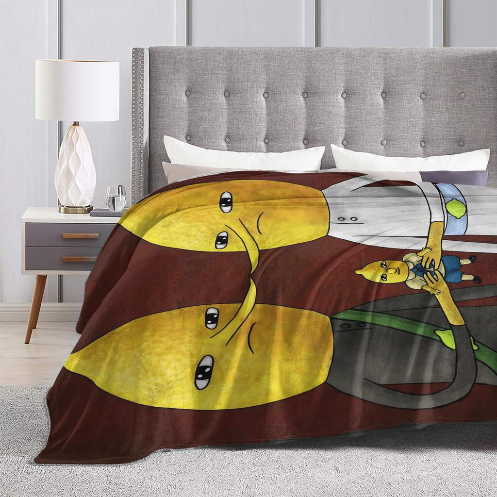 Lemongrab Unakzeptabel Flanelldecke Frühling Warm Weich Überwurfdecke für Kinder Erwachsene Heimdekoration Grafische Tagesdecke Sofabettbezug