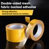 Netz Doppelseitiges Klebeband Schwerlast, Hochtemperaturbeständig Wasserdicht Stark Klebend für Teppiche Heimreparatur DIY