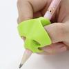 1 pièce Poignets de crayon en silicone pour doigt Adaptateur de crayon pour enfant Correcteur d'écriture Aide à la papeterie Dispositif de correction de la prise et de la posture