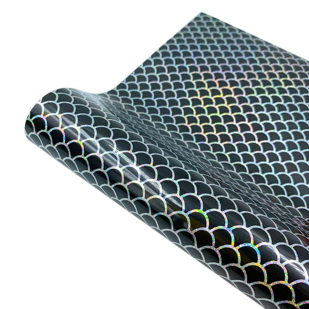 

for cut Leopard Zebra Mermaid Pattern Heat Transfer Vinyl Film Iron on Tshrit Hot Press Craft Vinyl for Textiles Pillow Decor 12in x 10in(30x25cm)