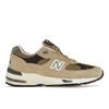 991 Made in England Finale Pack - Pale Khaki Herren Sneakers Tan Silver-Mink Delicioso M991CGB