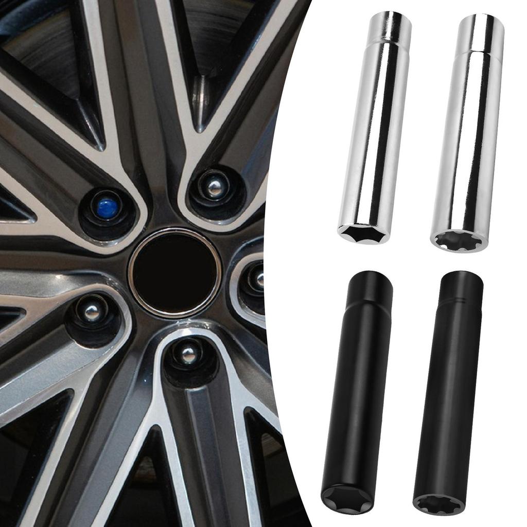 Spike Lug Nuts Socket Key Install and Removal Sleeve Tool Professional Parts