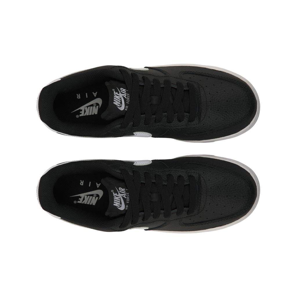 Nike Air Force 1 07 Siyah Beyaz Eskitilmiş Erkek Spor Ayakkabı CT2302-002