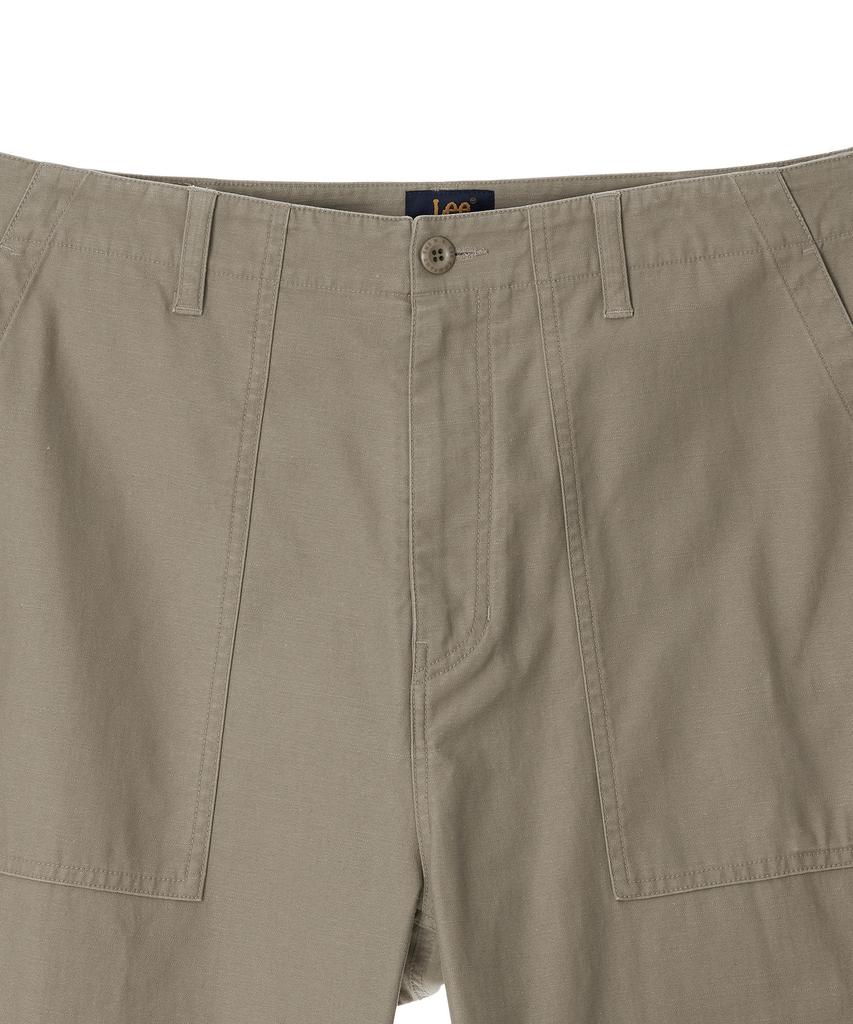 LEE Back Satin Fatigue Pants Beige