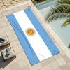 Bandiera dell'Argentina Asciugamano Morbido Leggero Anti-Sabbia Grande Asciugamano da Spiaggia Asciugatura Rapida Bagno Sport Famiglia