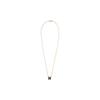 Hermes Mini Pop H Iconic Letter Decoration Necklace Women Necklace Rose-Gold Black H147992FO03