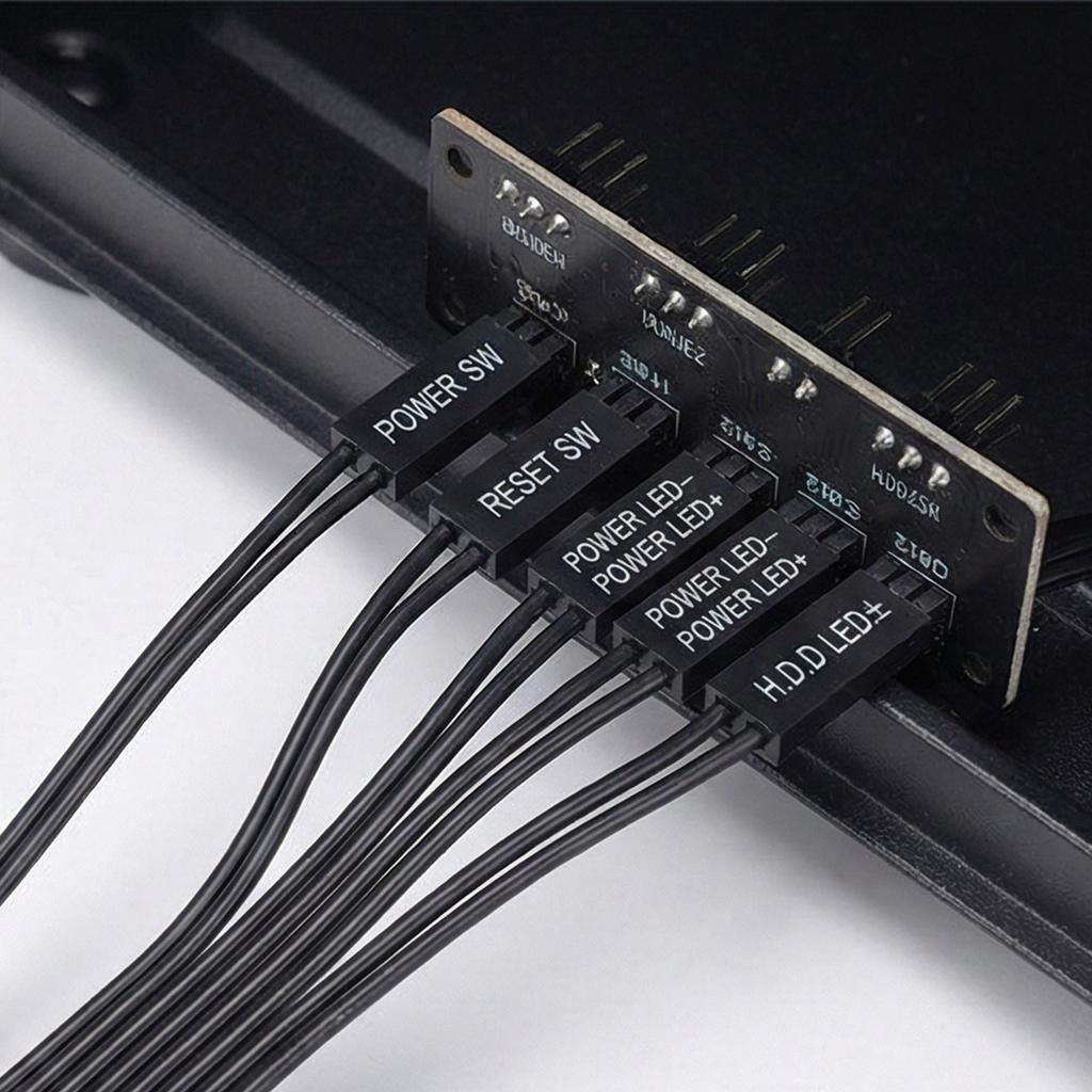 Computer Power Switching F Panel zu 2PIN Power Reset Verlängerungskabel Motherboard Konverterkabel für Computer