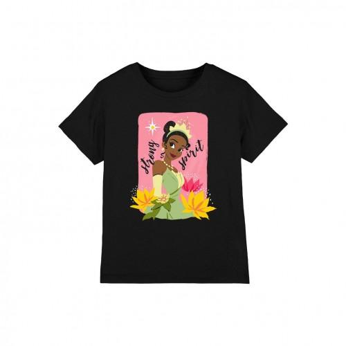 Princezna a žába Dětské/Dětské Tričko Tiana se silným duchem