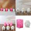 Lovely Animal Candle Molds Castings Molds 3D Bird Silicone Moulds Epoxy Resin Molds Plasters Molds Ornament Molds