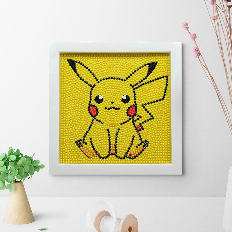Free Shipping/Cartoon Diamond Painting Children'S Gift Handmade Cross Stitch Framed Diy Bedroom Sticker