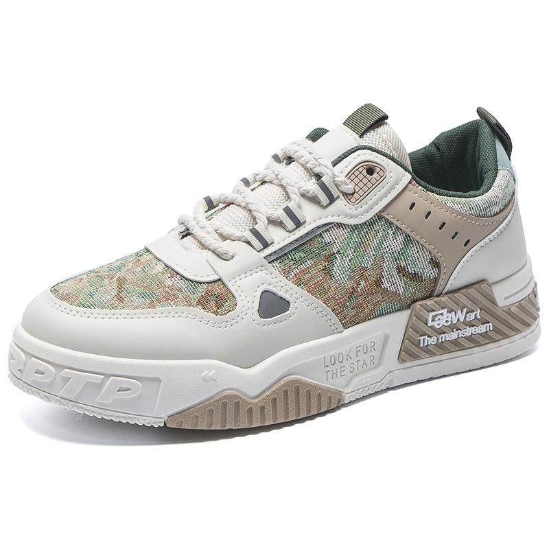 

Board shoes 2024 spring new little white shoes Korean version casual versatile board shoes youth student sports platform shoes 44