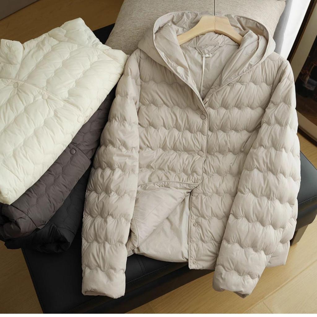 Graphene Hooded Lightweight Down Jacket