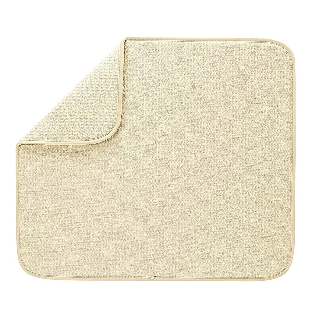 Absorbent Drain Mats with Mircofiber Dish Drying Pad Dish Drying Mat for Kitchen Counter Multifunctional Drying Mat Pads