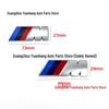 Compatible with BMW M badges (M2, M3, M4, M5, M6), rear badges (3, 5, 7 Series), and modified X1, X3, X5, X6 M badges.