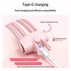 Heated Bangs Curling Clips Portable Hair Root Lifter Quick Heating No Frizz for Women Short Long Hair Styling