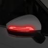 RUANTE Universal Car Reflective Stickers Super Reflectives Rearview Mirror Trim Stickers Cars Anti-Collision Strips Reflection Warning Decals