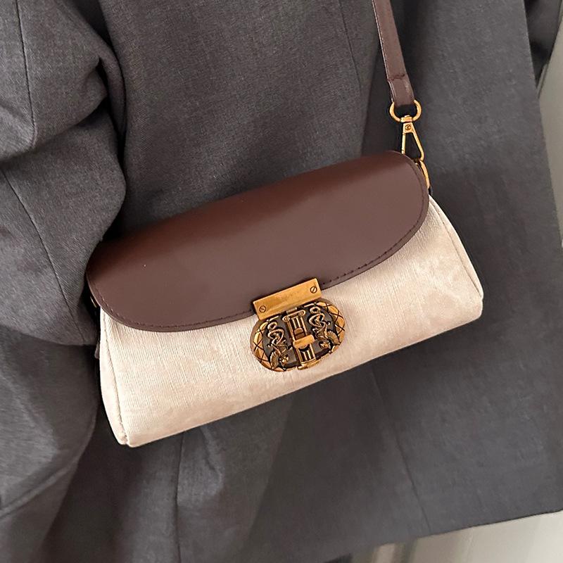A Niche Fashion Bag, A Simple French Square Bag, and A High-end Crossbody Bag