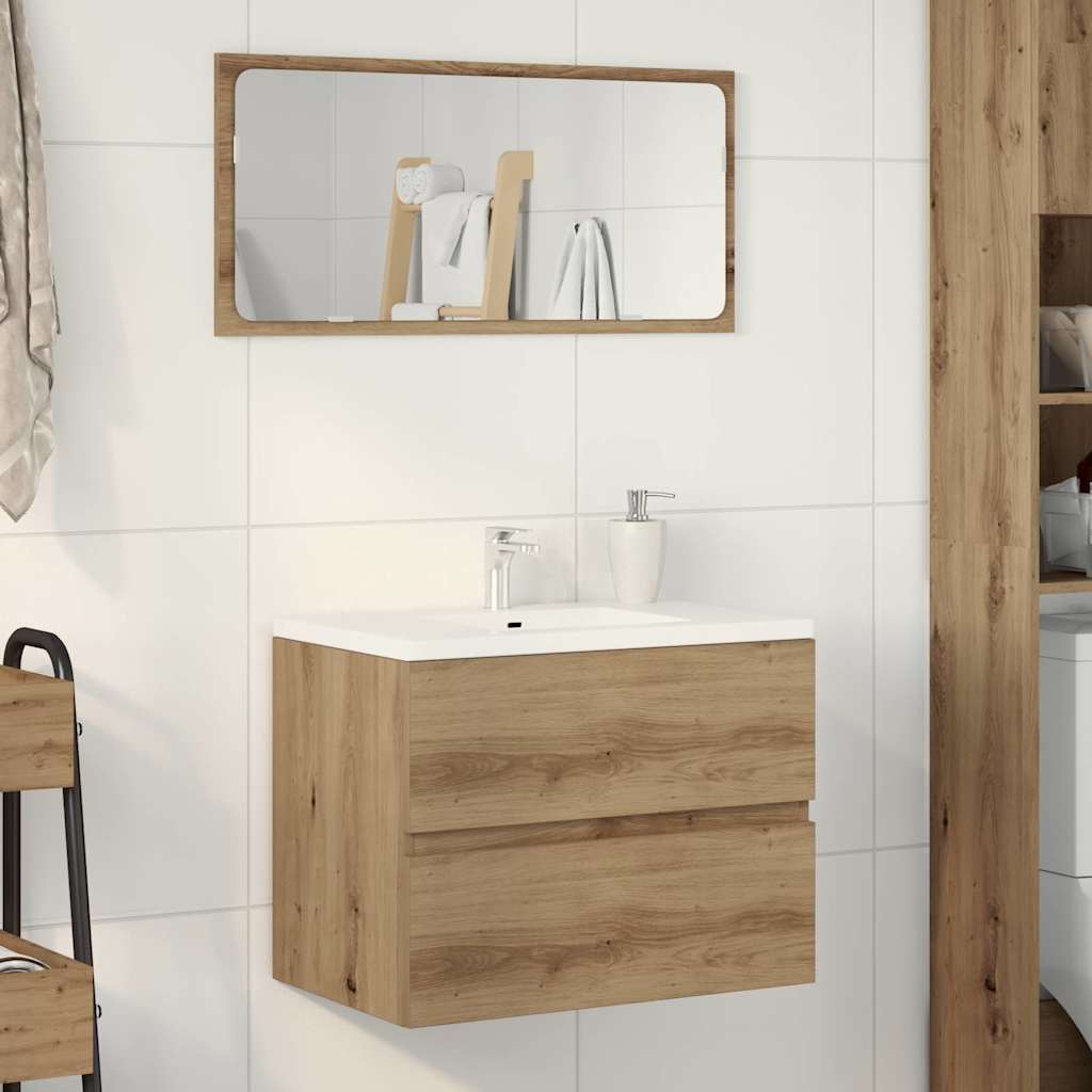 Bathroom Cabinet Artisan Oak 60 X 38.5 X 45 Cm Particleboard