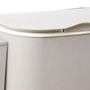 Hanging Trash Can with Lid Large Capacity Wall Mounted Garbage Can for Kitchen Cabinet Bathroom Light Gray