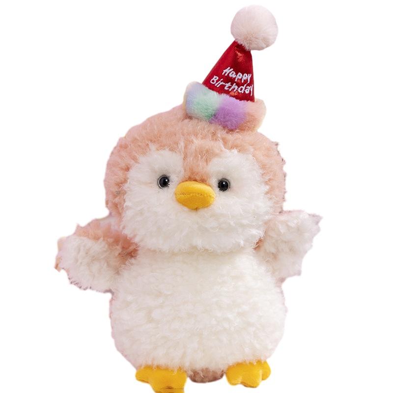 Cute Penguin Plush Toy With Hat Stuffed Animal Doll For Kids Party Penguin Companion Gift Characters)
