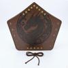 Leather Bracer Medieval Wrist Cuff Laceup Arm Guard with Laces for Cosplayers, Historical