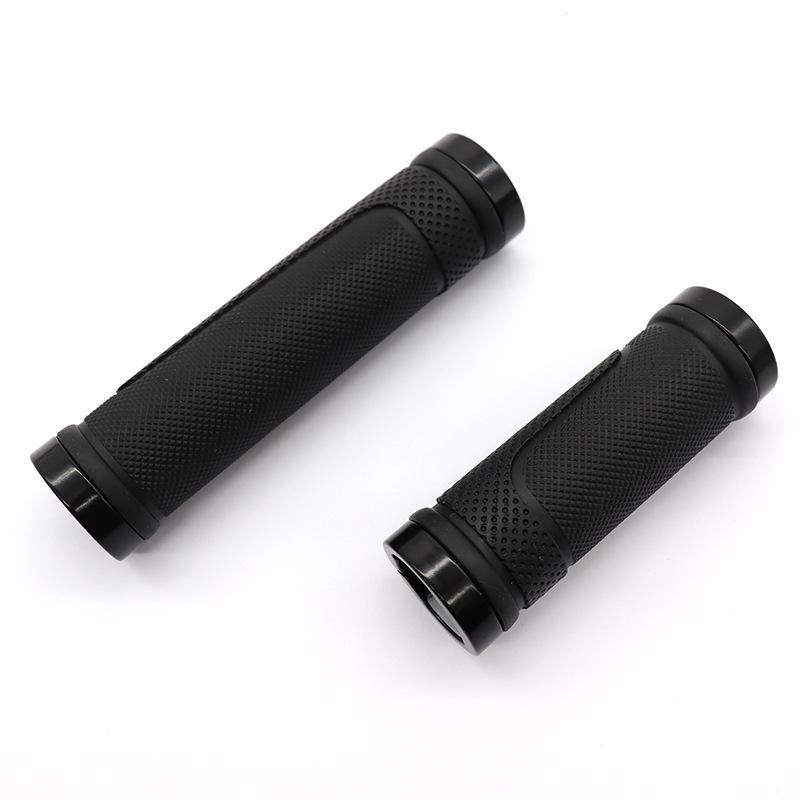 Folding Bike Handlebar Set - Adjustable Long/Short Lockout Shifter, Ergonomic Grips with Turnbuckle, Lightweight Bicycle Accessories Compatible