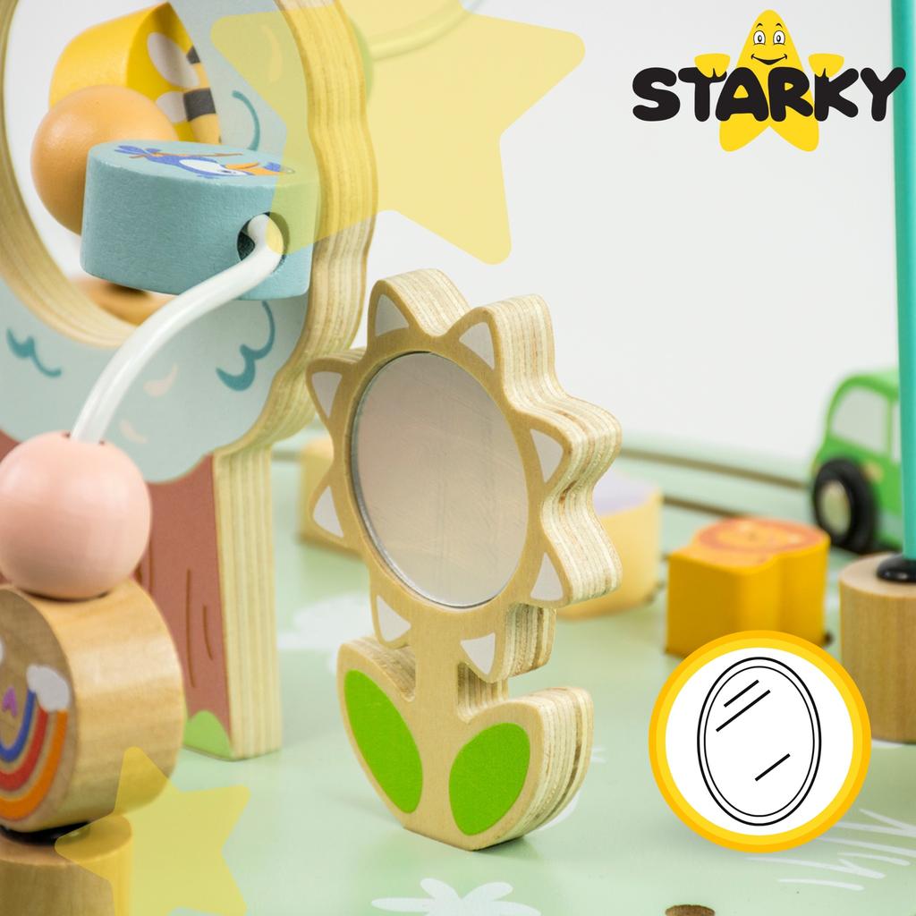 Wooden Educational Table for Children, Table, Train, Activity, Fun