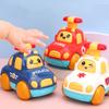 For Car Toy Children Pullback Vehicle Smooth Without Thorns Cartoon Gift Shape