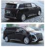 1:24 Denza D9 LM300H Toy Cars Miniature Model Pull Back Light Music Miniature MPV Rubber Tires Vehicle for Boys Educational Toys