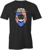 PUG AMERICAN FLAG TShirt Tee Short-Sleeved Cotton CLOTHING PATRIOTIC S1BCA35