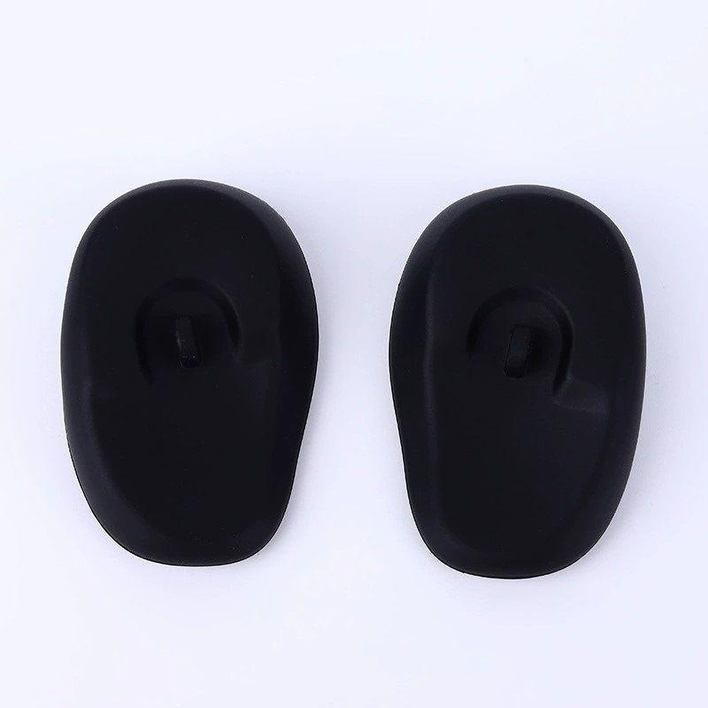 1 Pair Silicone Ear Cover Practical Salon Hairdressing Showers Water Protector