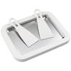Ice Cream Maker Pan with 2 Scrapers Ice Cream Maker Plate Multifunctional Cold Sweet Fried Food Plate Rolled Ice Cream Maker