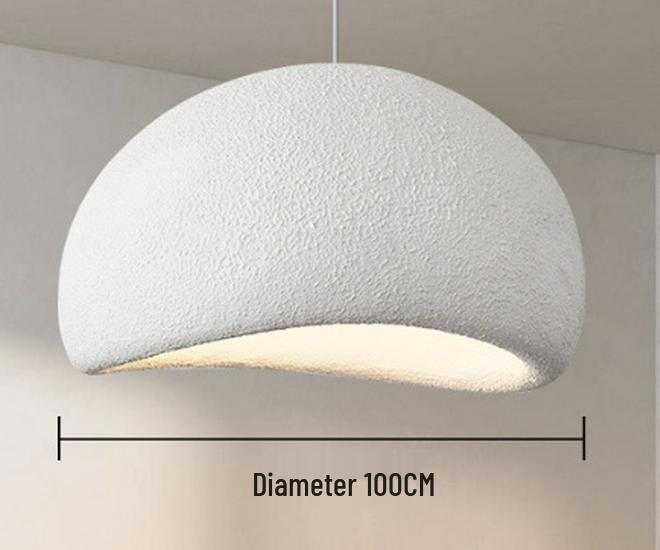 Japanese Cream Style Chandelier for Duplex Lofts, Restaurants, Bars, and Homestays