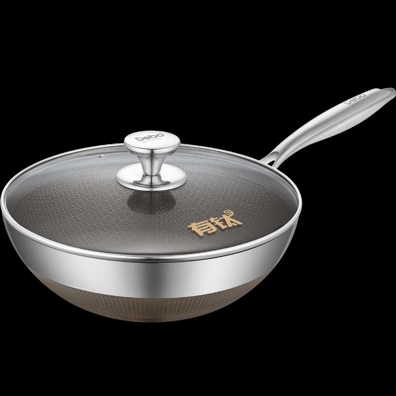 Deboer Lazio Stainless Steel Wok