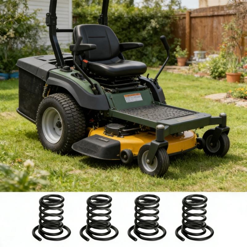 Pack Of 4 M154605 Seat Springs Designed For Lawn Mower Machines For Better Comfort And Extended Use