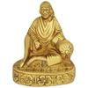 Gott Sai Baba Idol, Für Haussegen Sai Statue, Gold, Messing, Größe - Standard