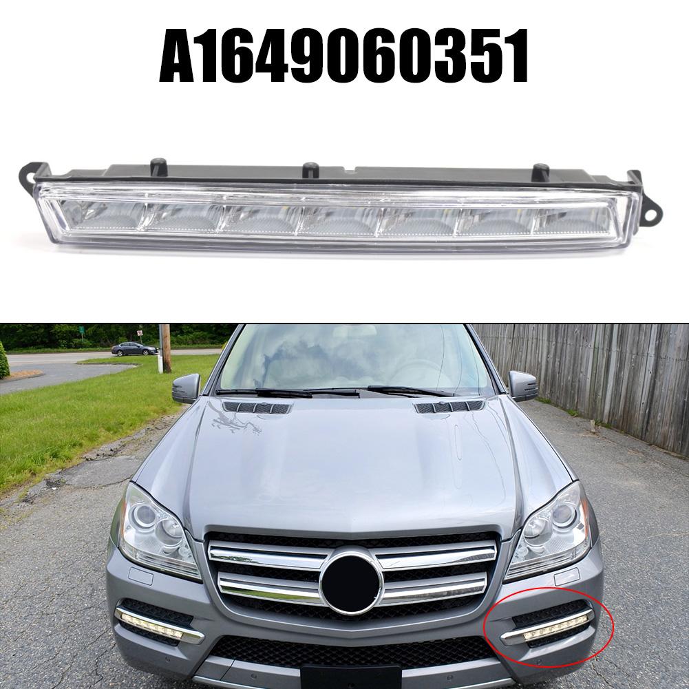 For Mercedes-Benz W166 LED Daytime Running Light Daytime Use Vehicle Safety Lighting 32.5*4*6.5CM OEM Number A1649060351