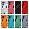 For ViVo iQOO Z9x Case ViVo iQOO Z9x 5G Cover Punk Style Armor Bumper Shield Protective Back Phone Cases On ViVo iQOO Z9x Funda