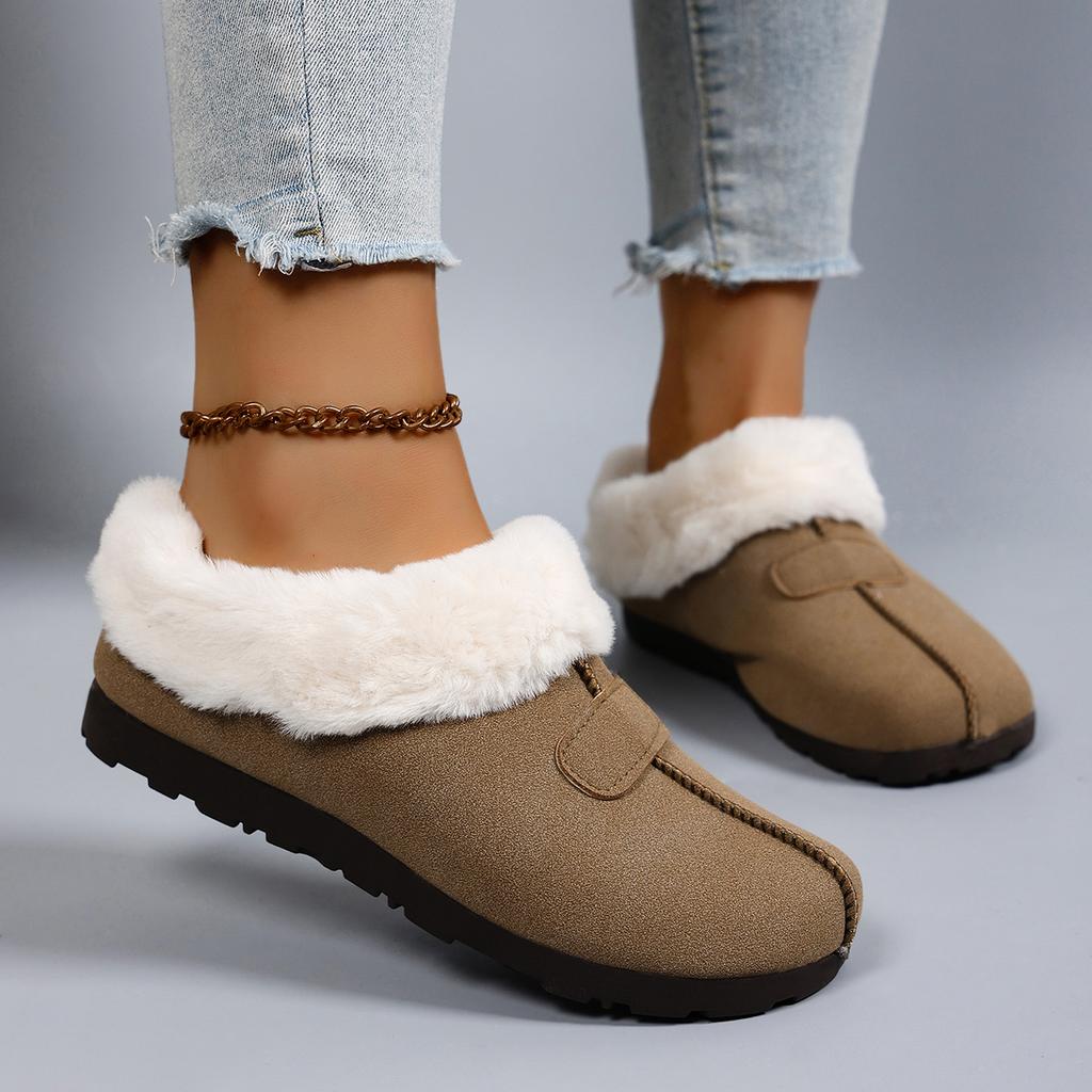Mode Neue Herbst- und Winterprodukte: Damen Baumwollstiefel mit niedrigem Schaft, warm, bequem, atmungsaktiv und Freizeitschuhe
