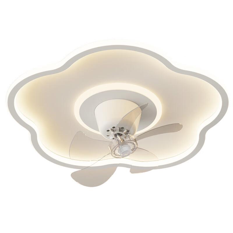 NuFeng 360° Rotating Ceiling Fan Lamp with Stepless Dimming