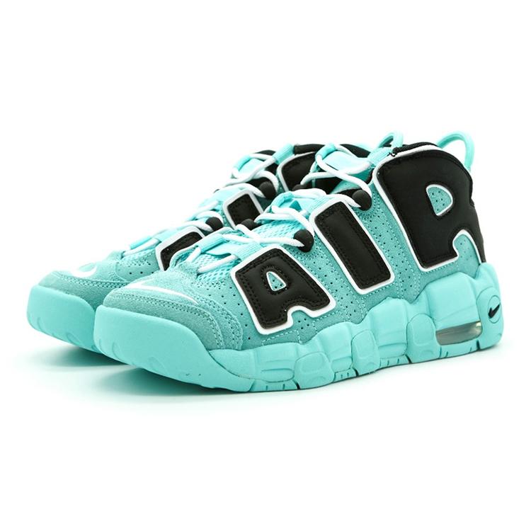 Nové Nike Air More Uptempo Aqua Blue GS 415082-403