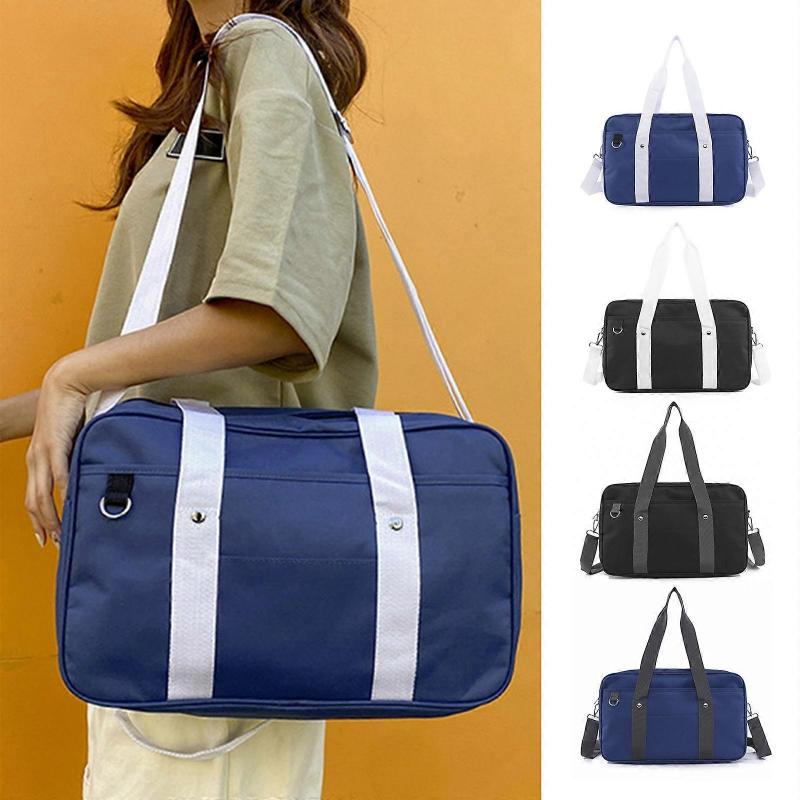 Schoolbag Tote Bag TravelBag Japanese Style JK Uniform Bag Crossbody Shoulder Bag Messenger Bags Handbag Satchel Bags grey blue