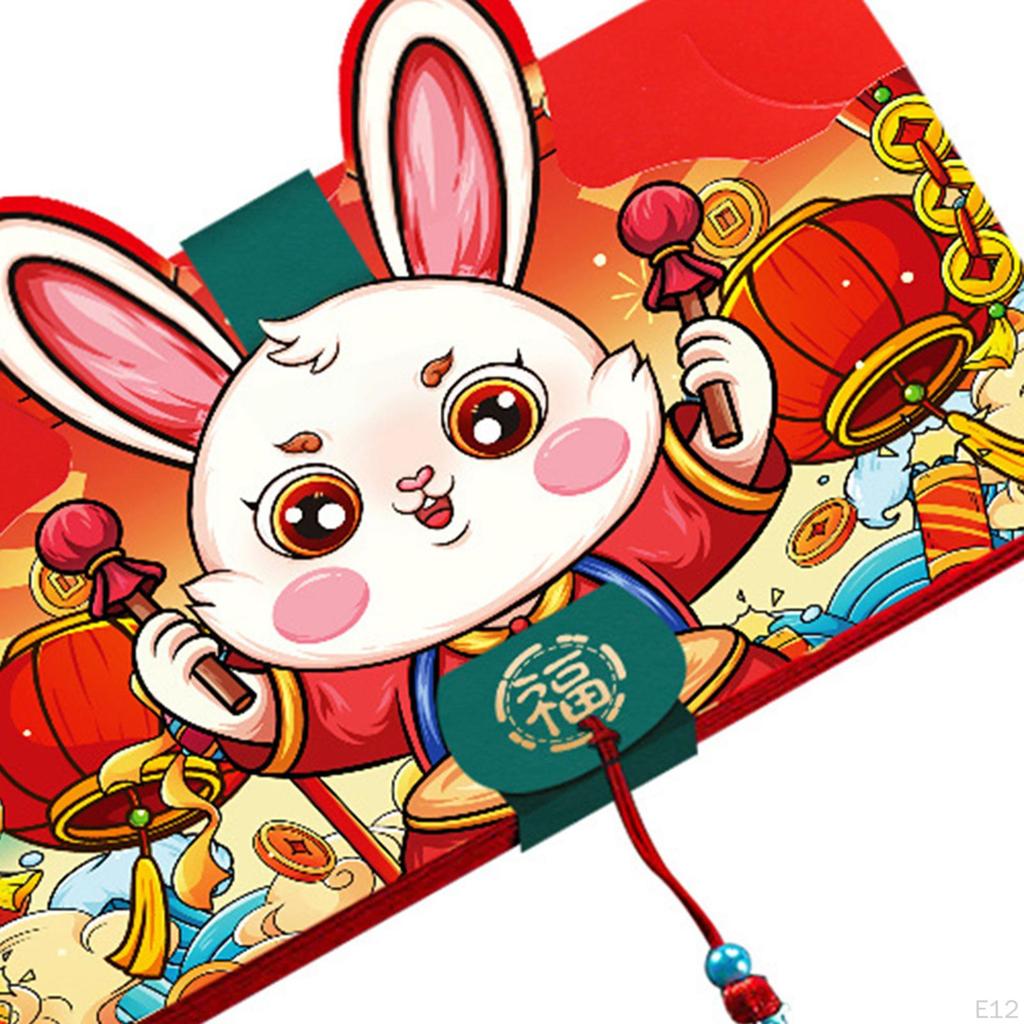 Foldable Red Bag, Package, Cartoon Festival Supplies, Year Hong Bao, Envelopes for