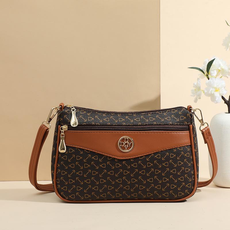 Women's Bag New Fashionable and Versatile High-end Single Shoulder Oblique Span Bag Small Square Bag