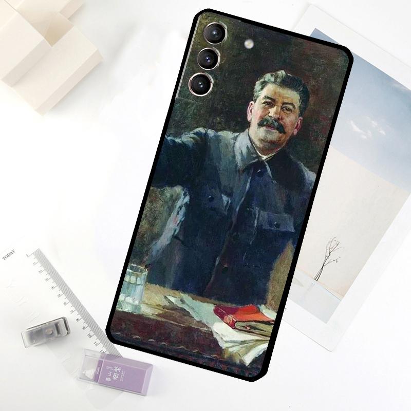 Russian Commander Stalin Phone Case For Samsung Galaxy S20 FE S21 S22 S23 S24 S25 S26 Ultra S10 S25 Plus S25 FE Cover