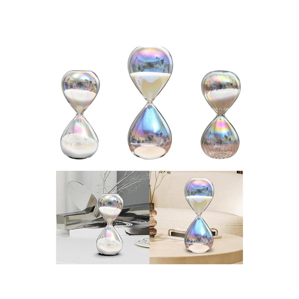 Sanduhr Kinder Erwachsene Geschenk Dekoration Nordisch Glas Bunte Sanduhr für Festival Party Küche Schlafzimmer Restaurant