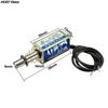 1 szt. JF-0530B DC 6V 12V 24V Typ Pchnij i Ciągnij JF-0530 Elektromagnes z Otwartą Ramą Siła Trzymania 5N Skok 10mm Solenoid Liniowy